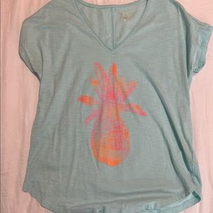 Lilly Pulitzer size small vneck top